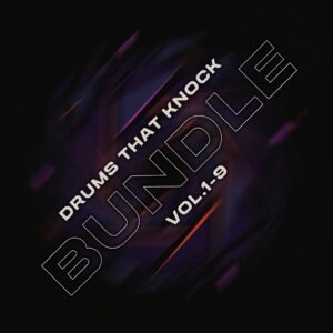 DRUMS THAT KNOCK Vol 1-9 Bundle